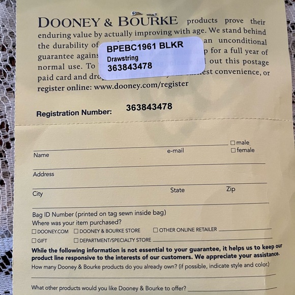 Pebble Collection by Dooney & Bourke Drawstring Bucket Bag. Like New. - Picture 12 of 14